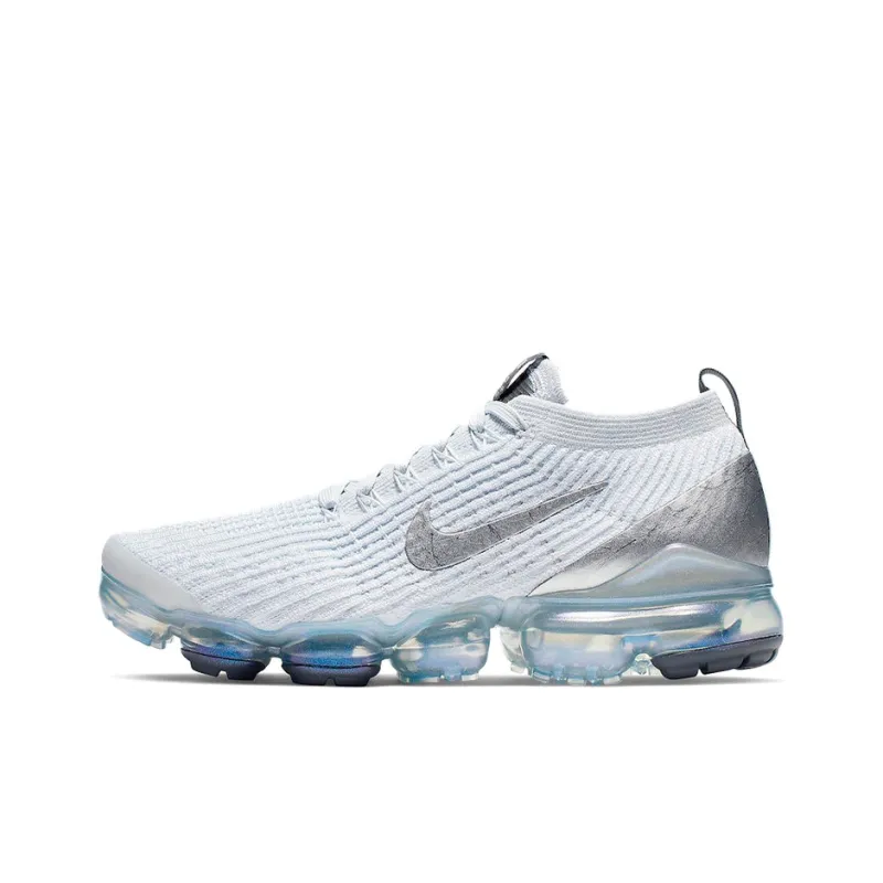 Nike Air VaporMax Flyknit 3 White Reflect Silver Women's-0