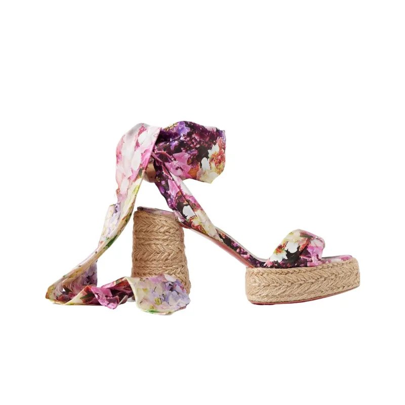 CL One Strap Sandals 7cm Women's Multicolor-1
