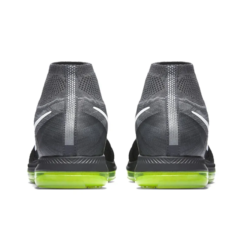 Nike Zoom All Out Flyknit 'Black White Volt'-3