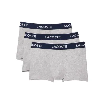 LACOSTE Underpants Men's 3 Pack Gray