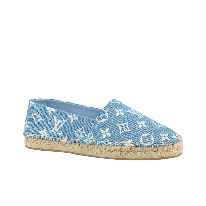 LOUIS VUITTON Starboard Espadrilles Women's Blue-2