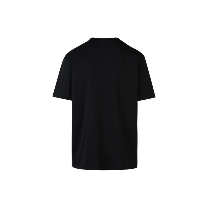Balmain Hair Logo Patch Crewneck T Shirt-1