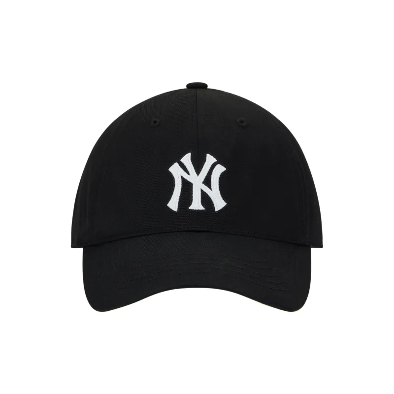 MLB T Shirt Short Sleeved Baseball Cap Combination Unisex Black White-3