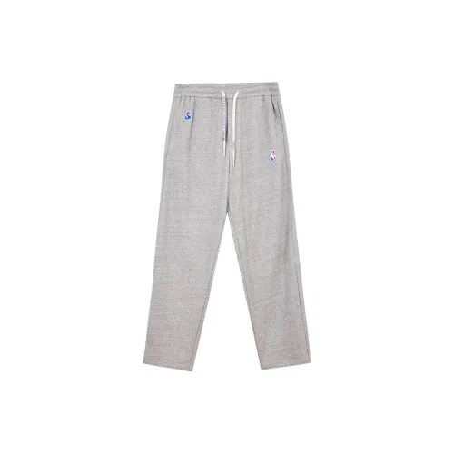 Nba X JACK&JONES Casual Pants Men Light Heather Gray G41