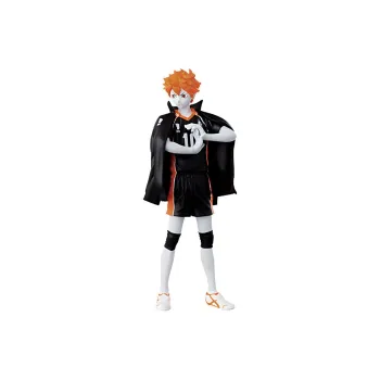 BANPRESTO Shoyo Hinata Glass Factory Stylist Photographer Haikyuu!! Bonus Gifts 17cm