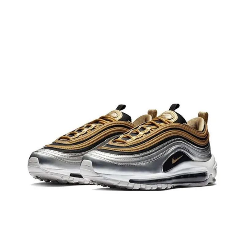 Nike Air Max 97 Metallic Gold Black Women's-2