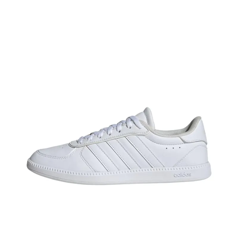 Adidas LITE RACER 4.0 Anti Slip Wear Resistant Low Top Skateboard Shoes Women's White-0