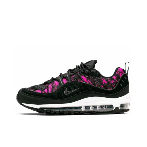 Nike Air Max 98 Pixel Black Hyper Pink Women's