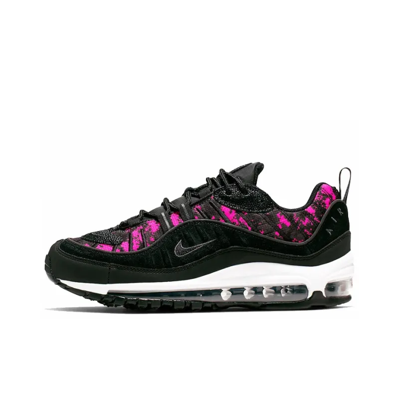 Nike Air Max 98 Pixel Black Hyper Pink Women's-0