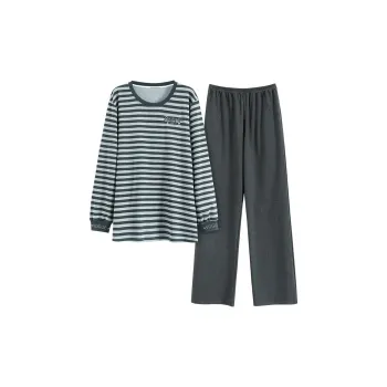 FENTENGCARE Pajama Set Men's Heather Gray