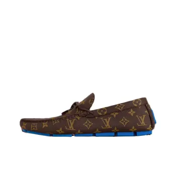 LOUIS VUITTON Driver Casual Shoes Men's Brown