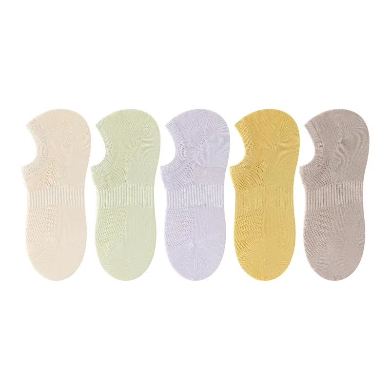XXLLG No Show Socks Women's 5 Pack-4