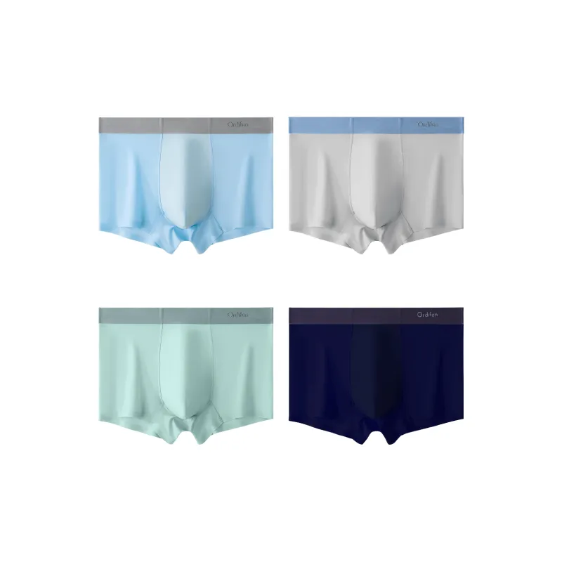 Ordifen Underpants Men's 4 Pack Mixed Color-7