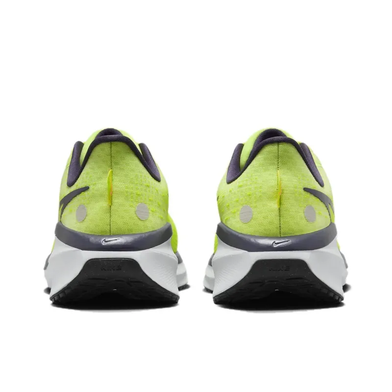 Nike Air Zoom Vomero 17 Anti Slip Wear Resistant Low Top Casual Running Shoes Women's Neon Green-4