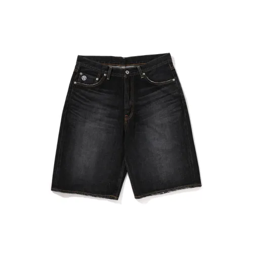 A BATHING APE Denim Shorts Men