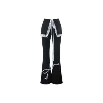 UNIFREE Yoga Pants Casual Pants Flared Pants Pants Women's Black