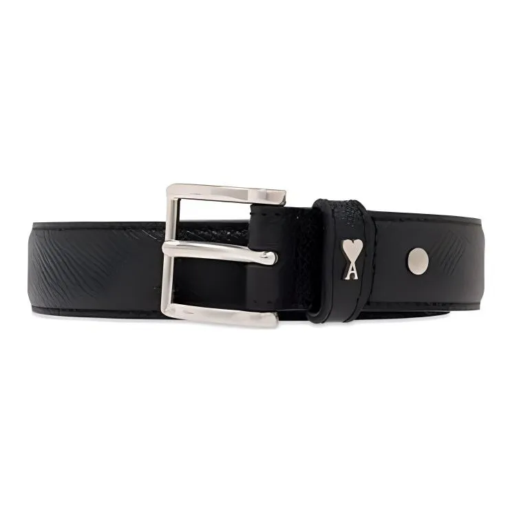 AMIPARIS Paris Logo Plaque Belt-0