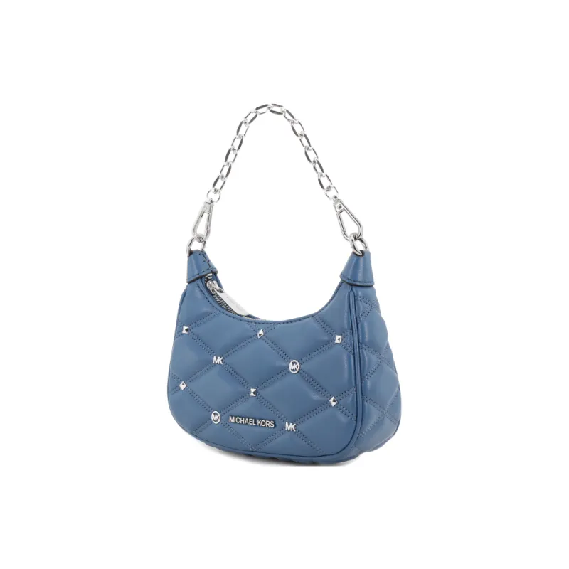 MICHAEL KORS Polyurethane Blend Portable Crossbody Bag Shoulder Bag Women's Blue-1