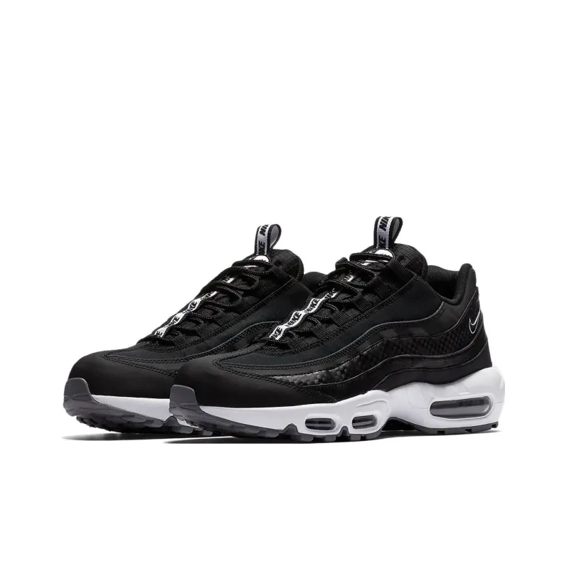 Nike Air Max 95 Pull Tab Black White-1