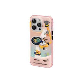 CARECASE TPU Material CD Animal Kingdom Matte Double Layer Phone Cases Compatible With Apple IPhone 15/14/Pro/Max
