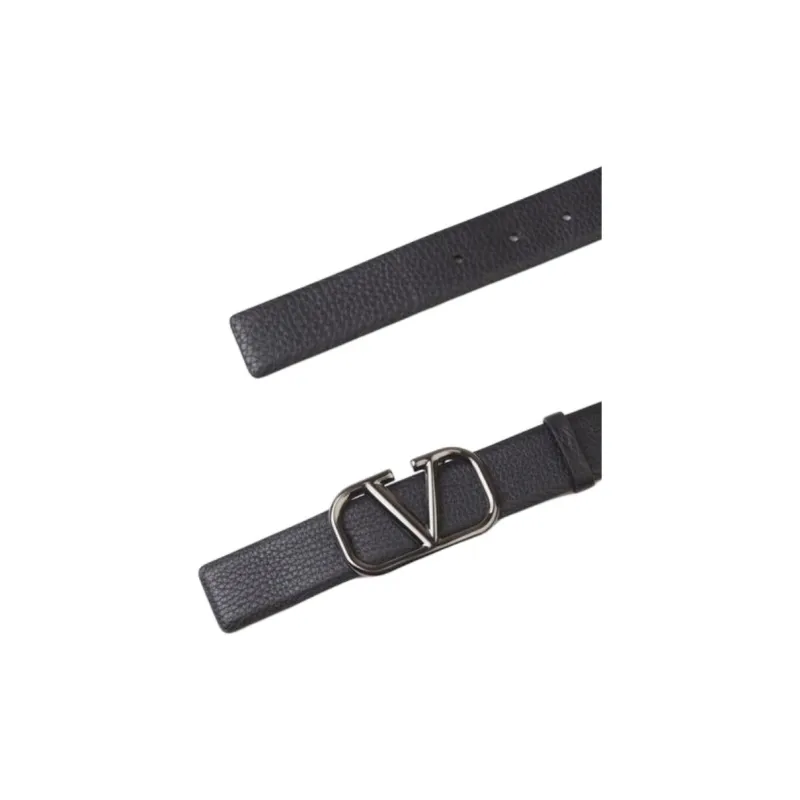 Valentino VLogo Plaque Reversible Belt-2