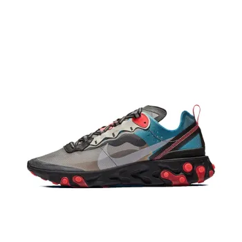 Nike React Element 87 Blue Chill Solar Red