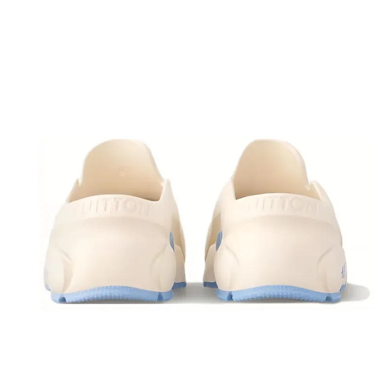 LOUIS VUITTON Shark Casual Shoes Men's White-3