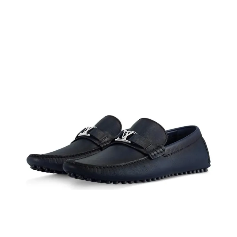 LOUIS VUITTON Hockenheim Beanie Shoes Men's Blue-2