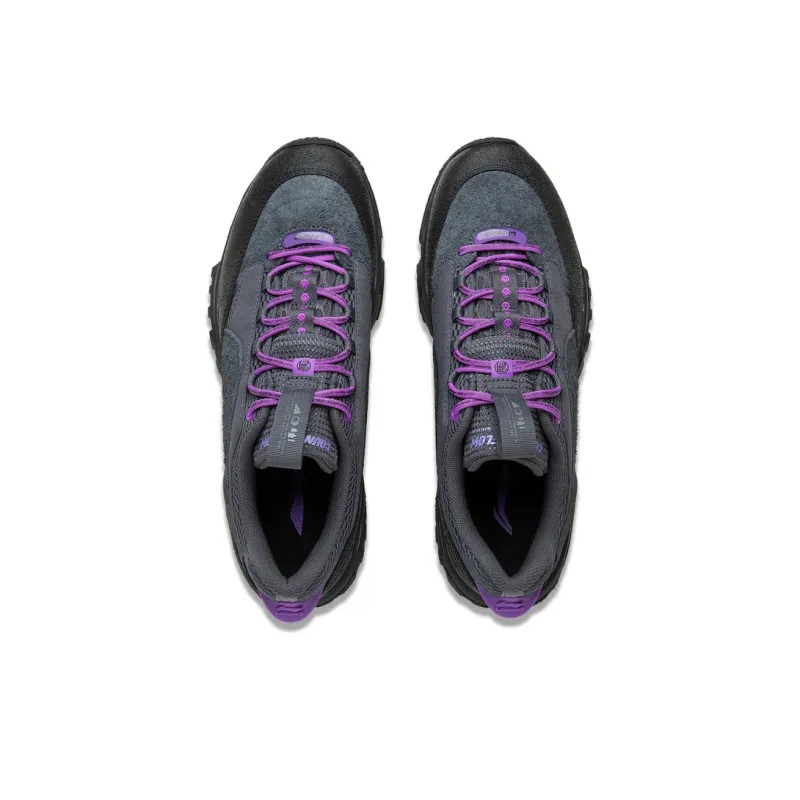 LiNing CF Su Xi Xingye V2 Cushioning, Wear Resistant Low Top Outdoor Hiking Shoes Men's Black-3