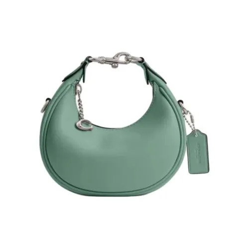 COACH JONIE Cow Leather Crescent Bag, Shoulder Bag, Crossbody Bag, Handbag Mini Women's Sea Blue