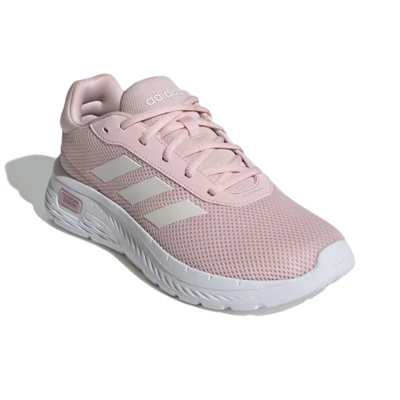 Adidas Cloudfoam Comfy Sandy Pink Zero Metalic Cloud White Women's-2