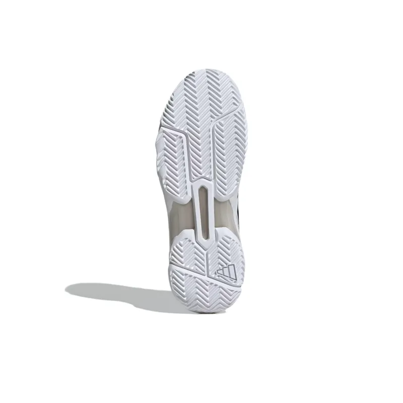 Adidas Courtjam Control 3 Cloud White Core Black Grey-3