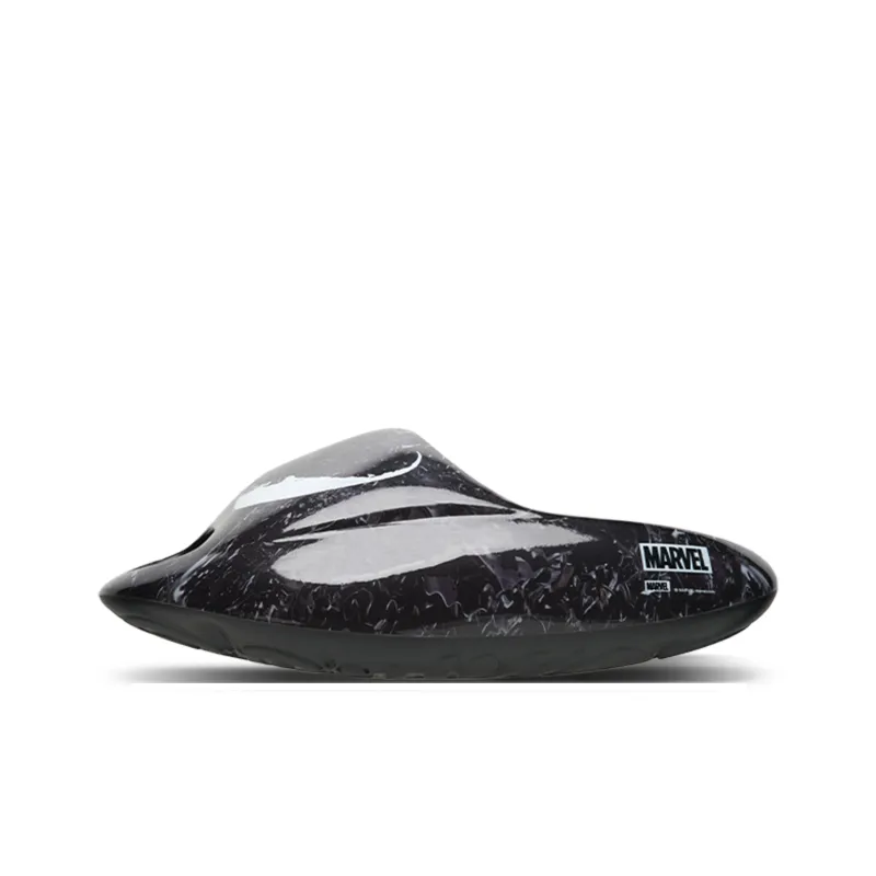 VESSEL X MARVEL Collaboration Collection Slip Resistant Abrasion Resistant Slide Slippers Unisex Black-0