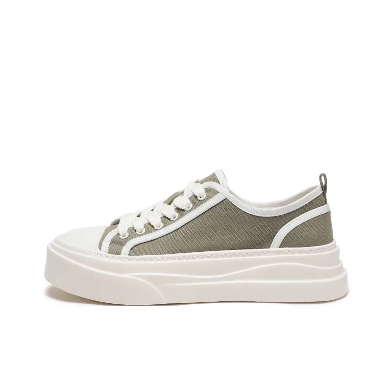 Hotwind Canvas Shoes Men Low Top Black-4