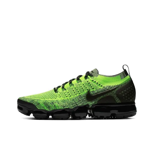 Nike Air VaporMax Flyknit 2 Volt Black