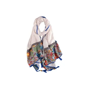 Cranta Komeia Cotton Fabric Shawls Women's