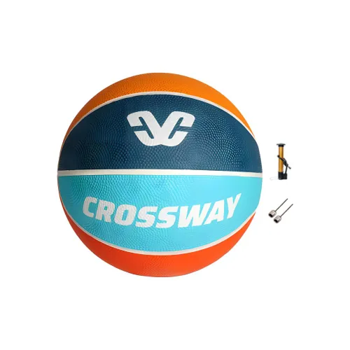 CROSSWAY Rubber Basketball Ice Orange Blue No. 3 No. 4 Training