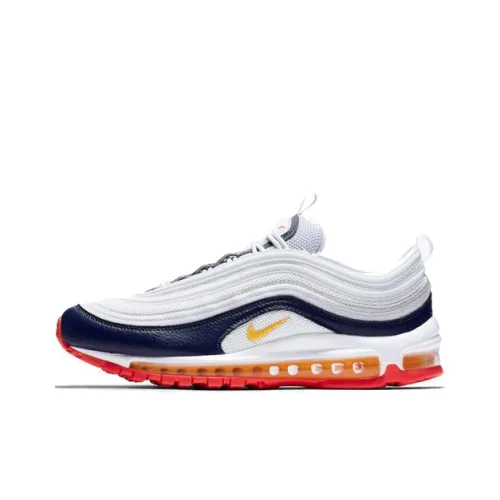 Nike Air Max 97 Midnight Navy Racer Pink Laser Orange Women's