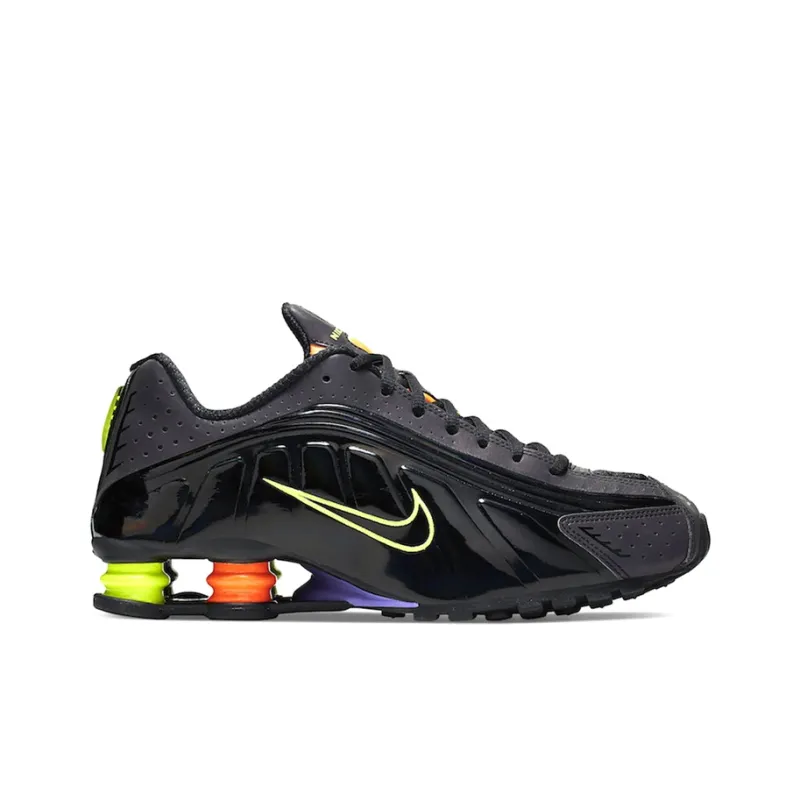 Nike Shox R4 Gel Black Neon-1