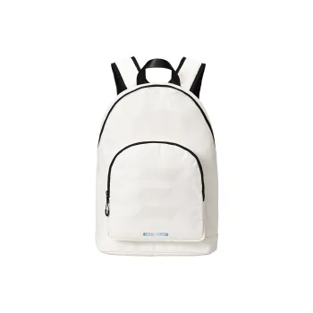 FINITE LOOP Bottle Eco Friendly Cloth Backpack Unisex Gardenia White