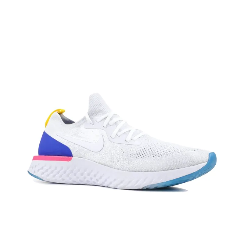 Nike Epic React Flyknit White Racer Blue Pink Blast-1