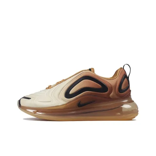 Nike Air Max 720 Running Shoes Women's Low-Top Gold