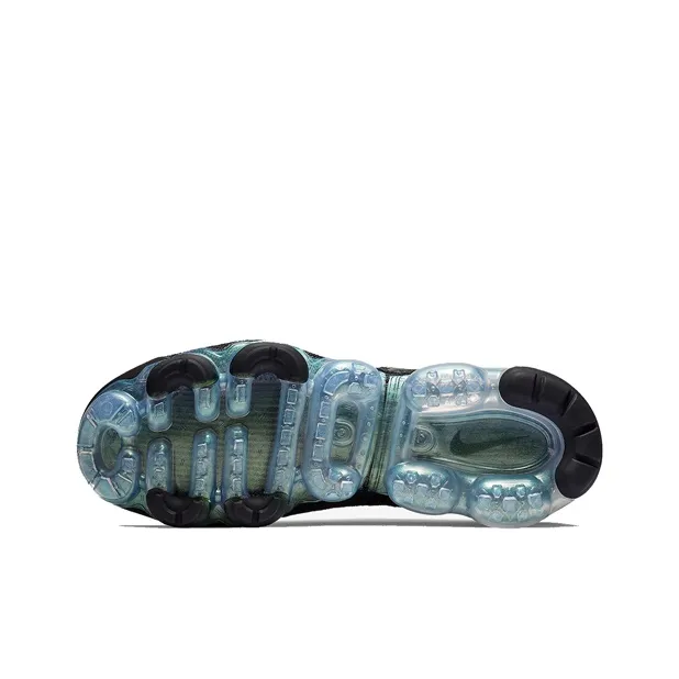 Nike Air VaporMax Flyknit 2 Black Metallic Silver Multi Color-5
