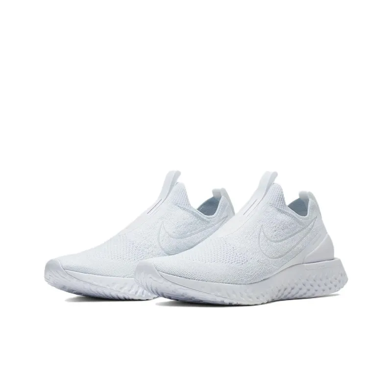 Nike Epic React Moc Flyknit White Pure Platinum-2
