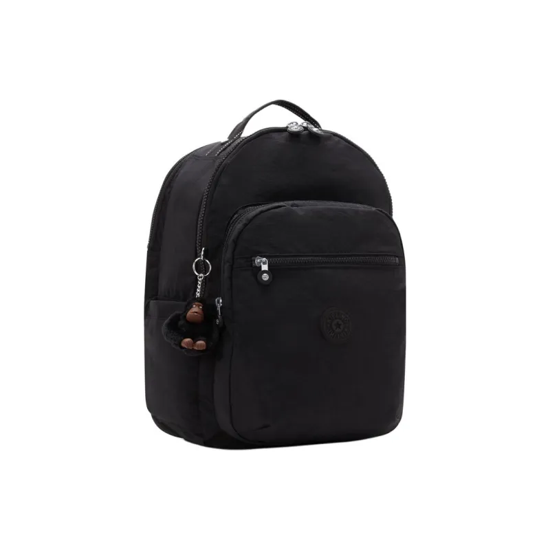 Kipling Polyamide Backpack Large Size Unisex Black-1