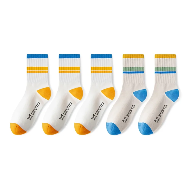 MIIOW Fruit Printing Series Mid Calf Socks Unisex Combo Set-11