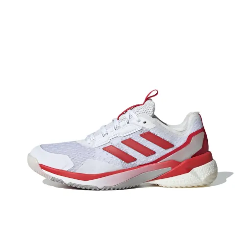 Adidas Women's Crazyflight 5 Indoor 'White Scarlet'