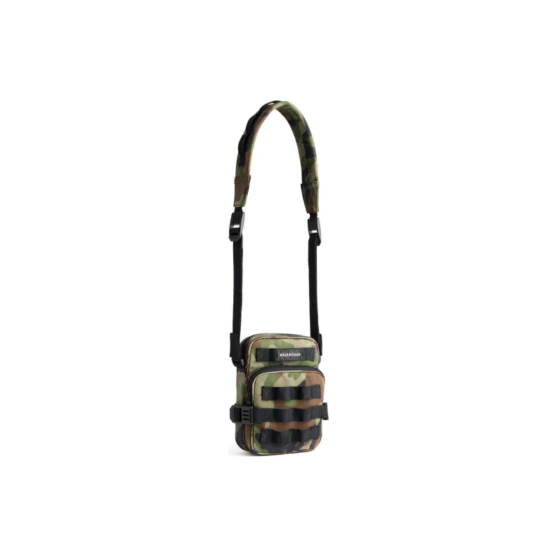 Balenciaga Army Camouflage Printed Messenger Bag-1