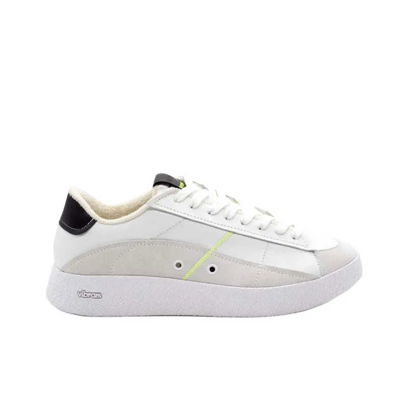 Vic Matie Whippy Low-Top Skateboard Shoes Men's White-1