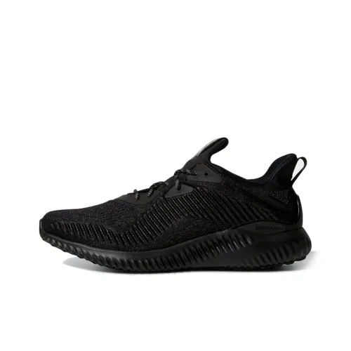 Adidas AlphaBounce Running Shoes Men Low-Top Black